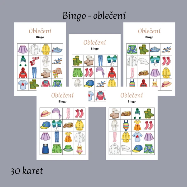Bingo oblečení 