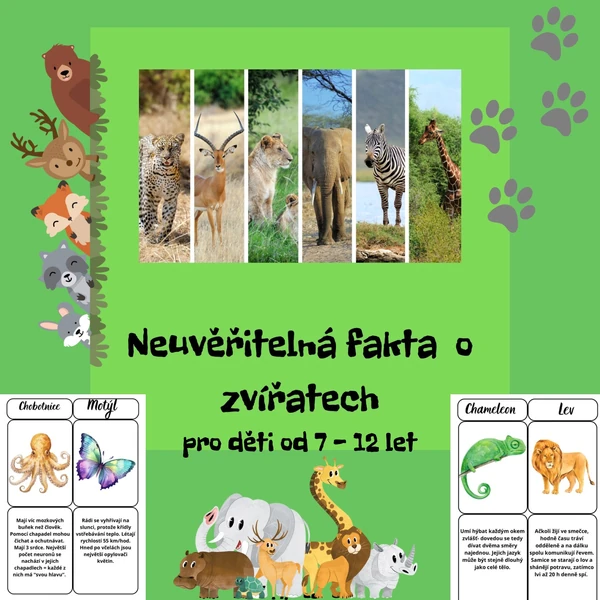 Neuvěřitelná fakta o zvířatech