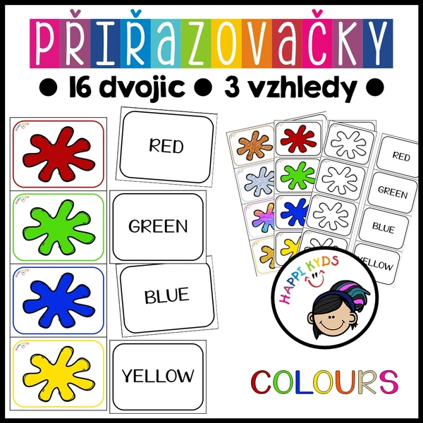 Přiřazovačky - COLOURS