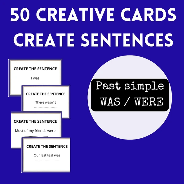 Past simple Karty CREATE SENTENCES