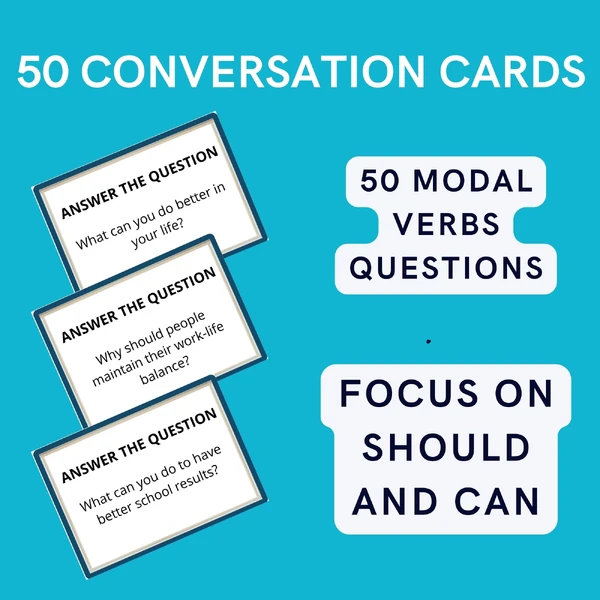MODAL VERBS SHOULD, CAN COVERSATION QUESTIONS 