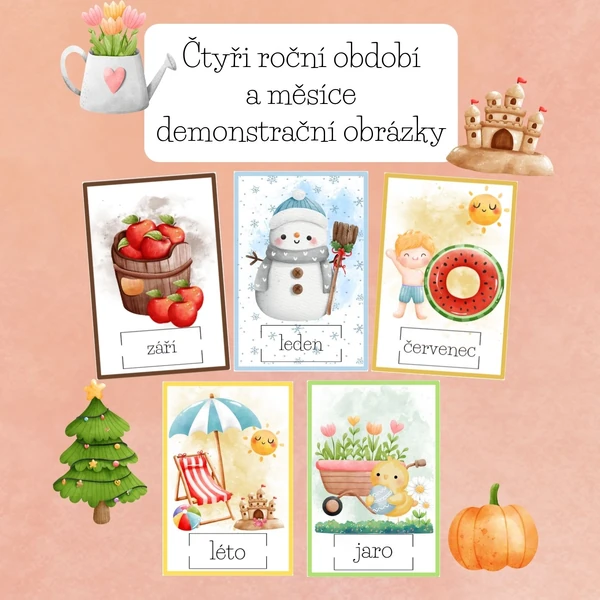 Roční období a měsíce 