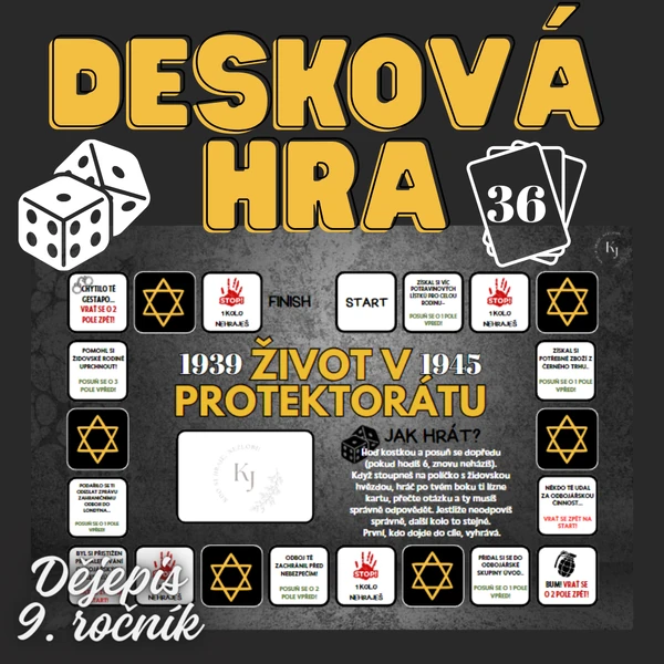 DESKOVÁ HRA - ŽIVOT V PROTEKTORÁTU