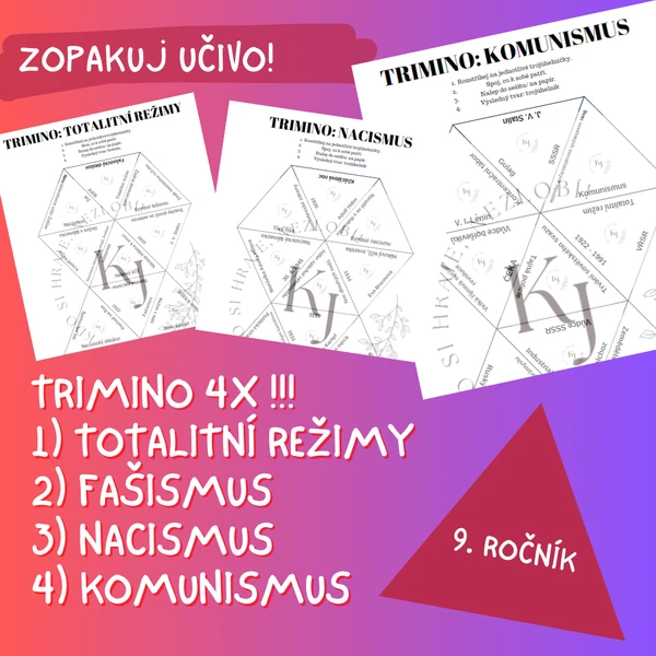 TRIMINO - TOTALITNÍ REŽIMY