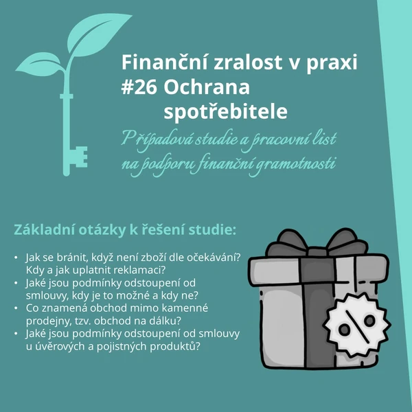 Finanční gramotnost - 26 - Ochrana spotřebitele