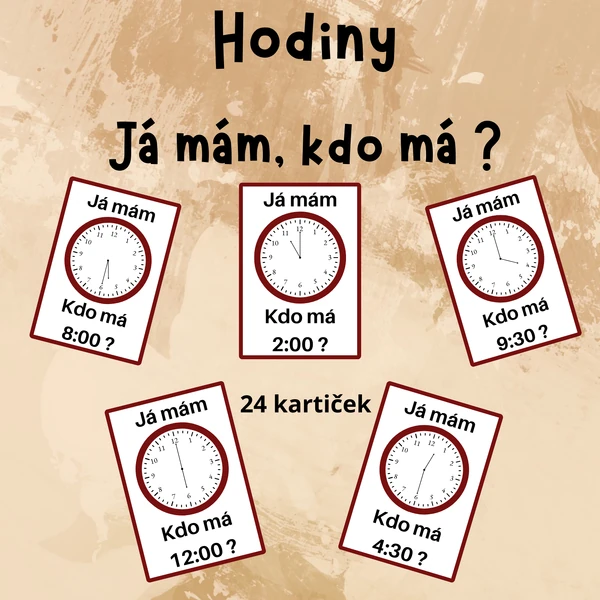 Hodiny - já mám, kdo má?