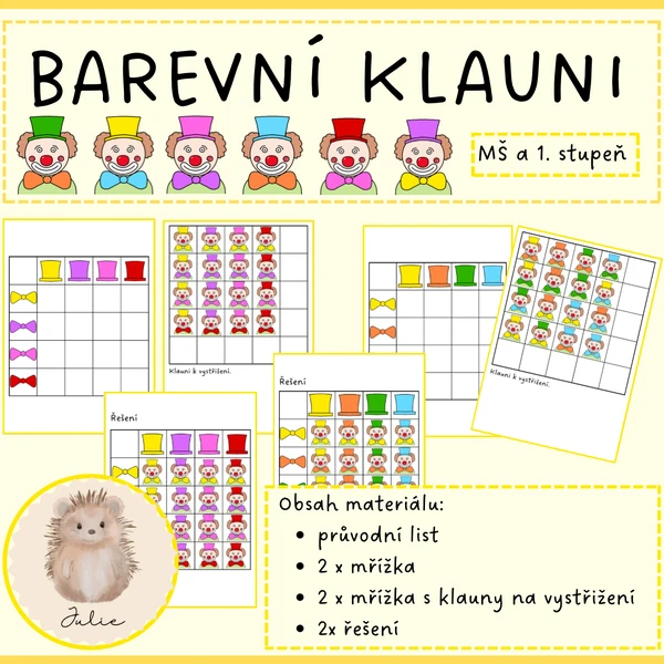BAREVNÍ KLAUNI