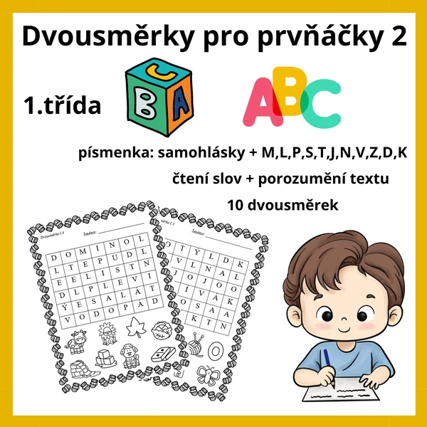 Dvousměrky pro prvňáčky 2