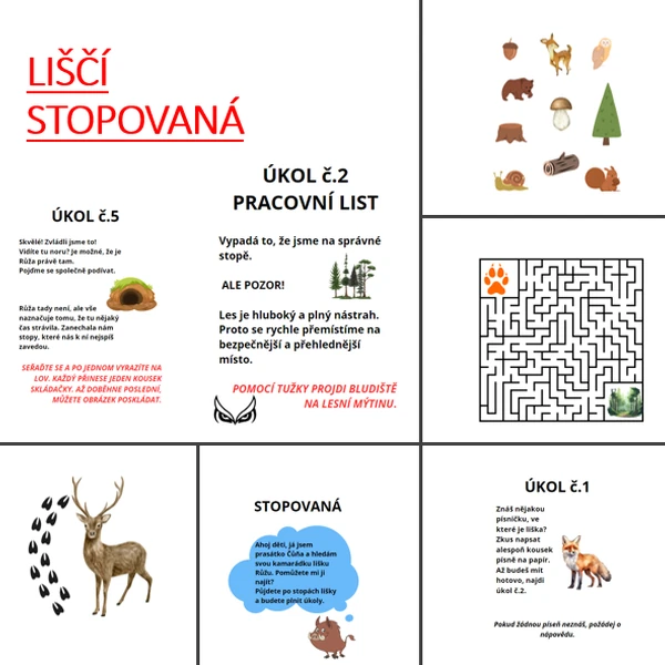 Liščí stopovaná