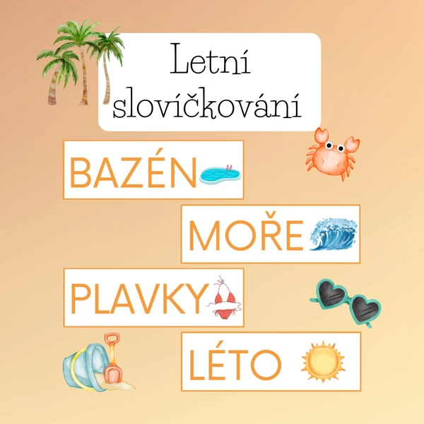 Léto-skládání slov