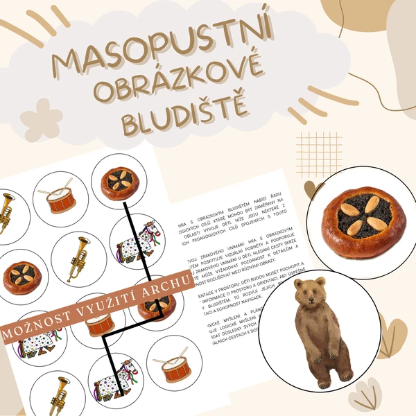 MASOPUSTNÍ OBRÁZKOVÉ BLUDIŠTĚ