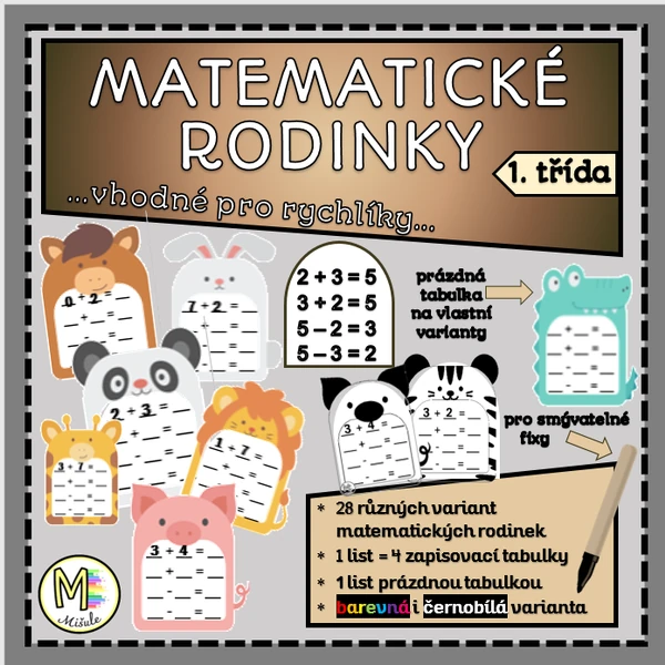 MATEMATICKÉ RODINKY