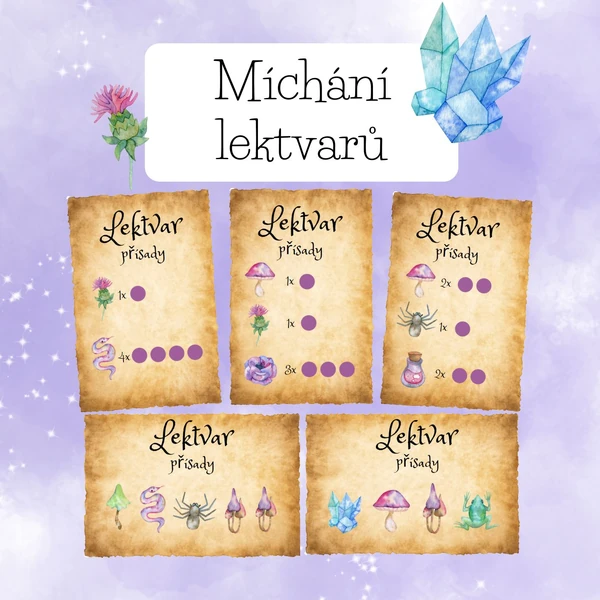 Míchání lektvarů - čarodějnice