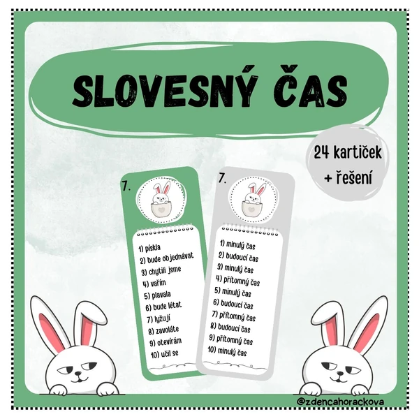 Slovesný čas - určování