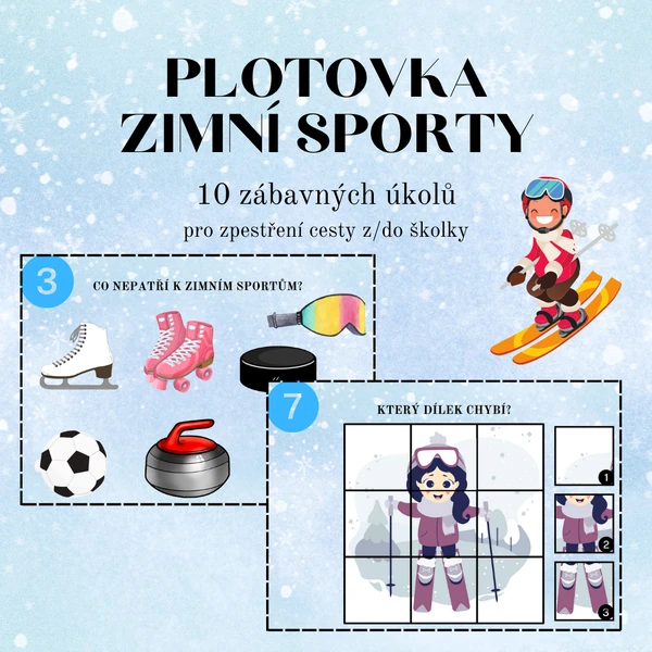 Plotovka - zimní sporty