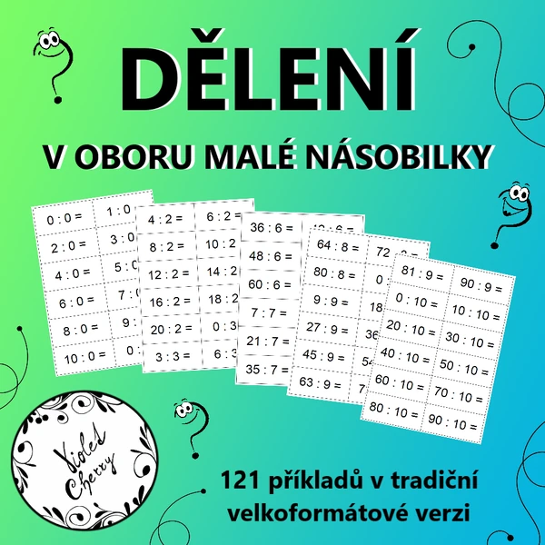 Dělení v oboru malé násobilky