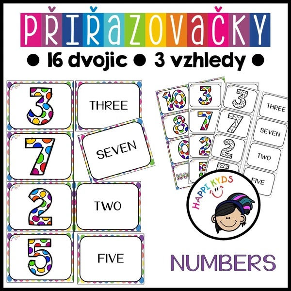 Přiřazovačky - NUMBERS