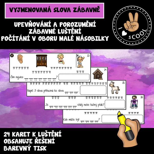 Vyjmenovaná slova zábavně