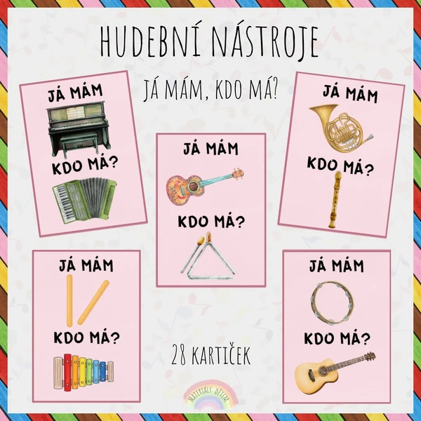Já mám, kdo má? Hudební nástroje