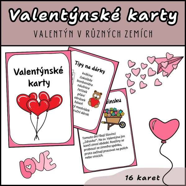 Valentýnské karty