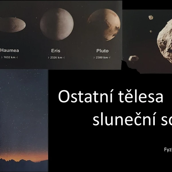 Ostatní tělesa sluneční soustavy
