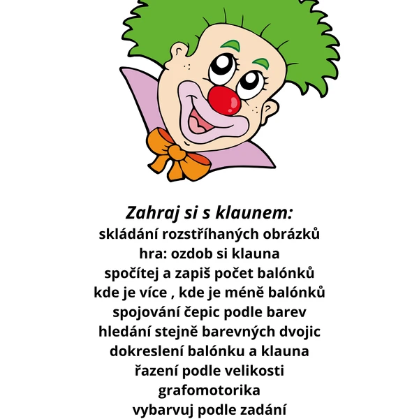 Ozdob si klauna
