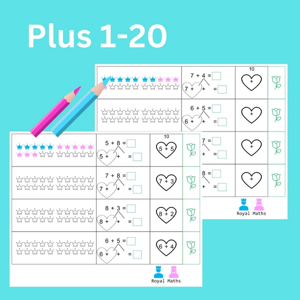 Plus : sčítání 1-20