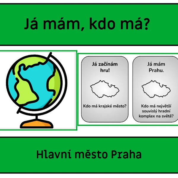 Hlavní město Praha - Já mám, kdo má?