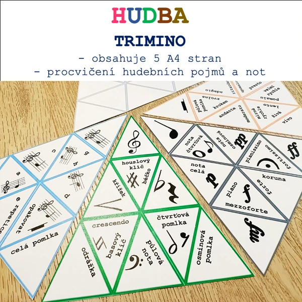Hudba - trimino