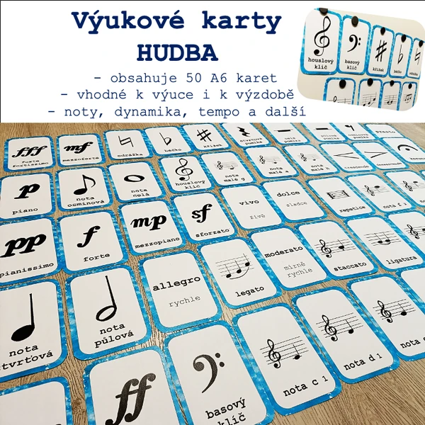 Výukové karty - Hudba