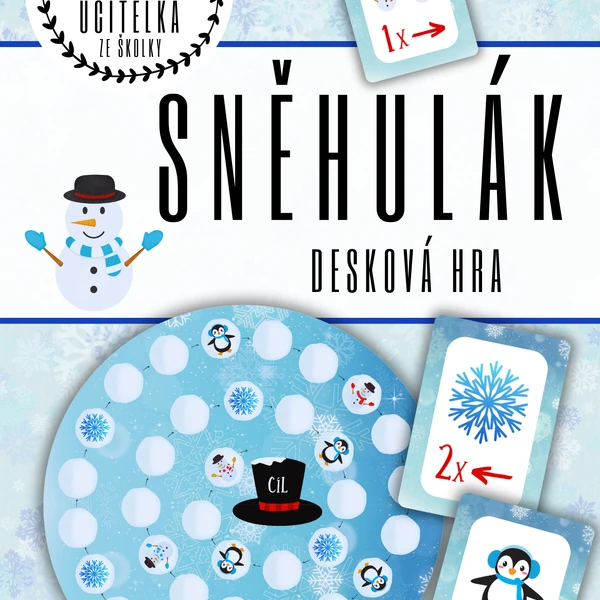 SNĚHULÁK - desková hra