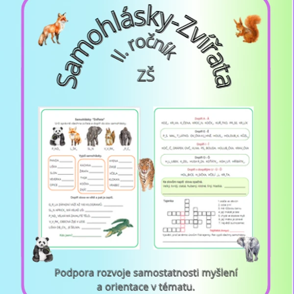SAMOHLÁSKY (ZVÍŘÁTKA)