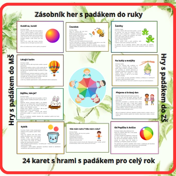 HRY S PADÁKEM (do ruky)