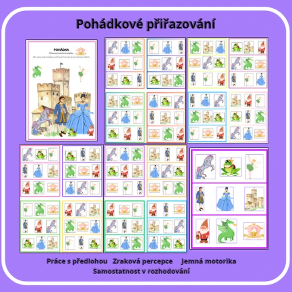 POHÁDKA (Přiřazování dle předlohy) 