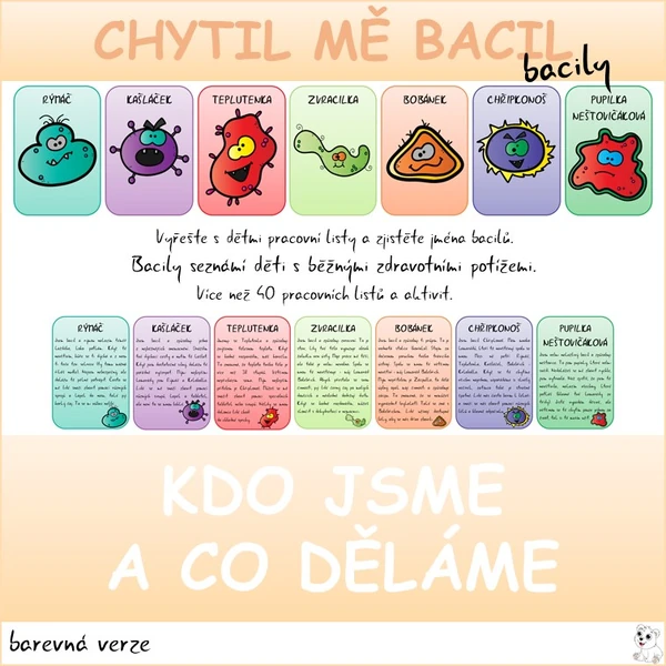 Bacily - Kdo jsme a co děláme - barevná verze