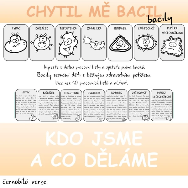Bacily - Kdo jsme a co děláme - černobílá verze