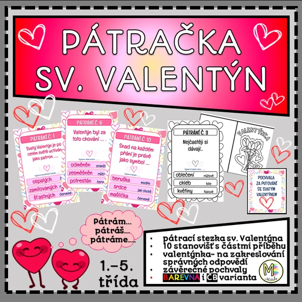 PÁTRAČKA- SVATÝ VALENTÝN