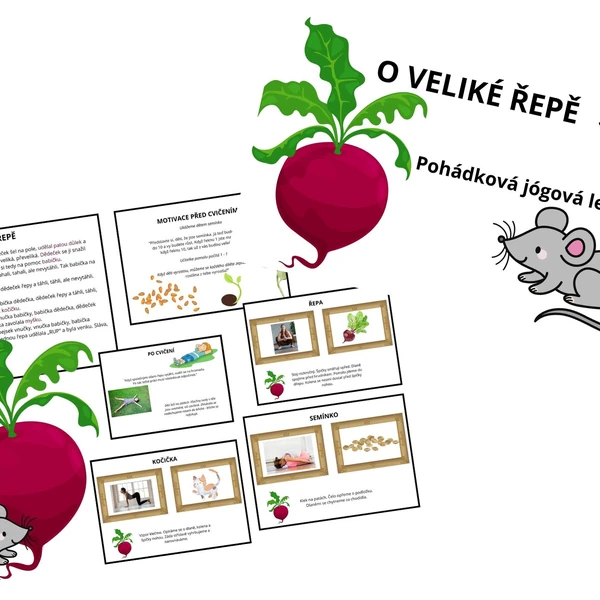Pohádková jógová lekce - O veliké řepě