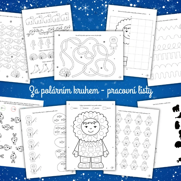 Za polárním kruhem pracovní listy