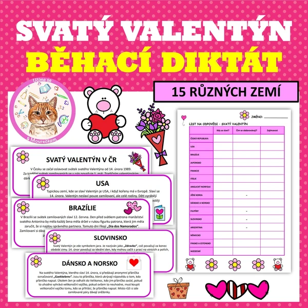 VALENTÝNSKÝ BĚHACÍ DIKTÁT