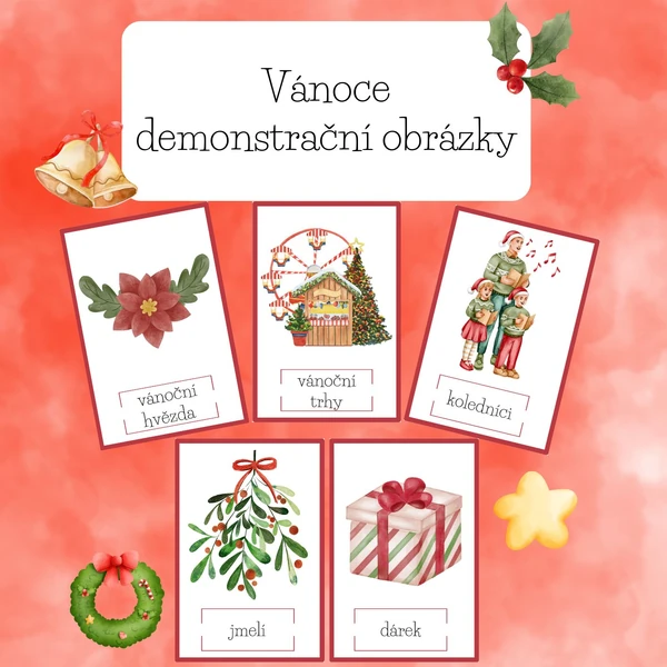 Vánoce demonstrační obrázky