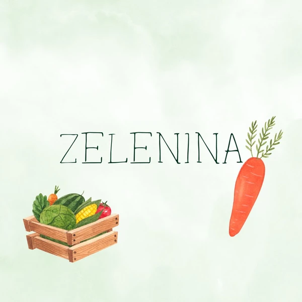 ZELENINA - demonstrační obrázky, karetní hry