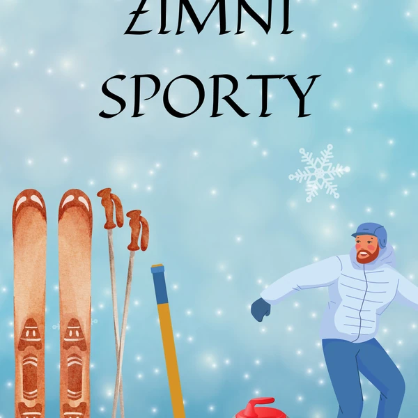 Zimní sporty-demonstrační obrázky