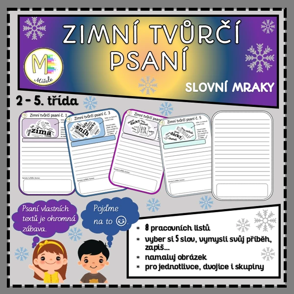ZIMNÍ TVŮRČÍ PSANÍ