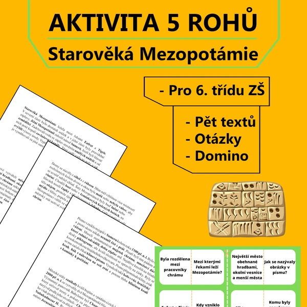 Aktivita pět rohů - Starověká Mezopotámie