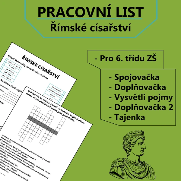 Pracovní list - Římské císařství