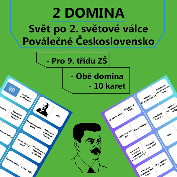 2 Domina - Svět po 2. světové válce a Poválečné Československo