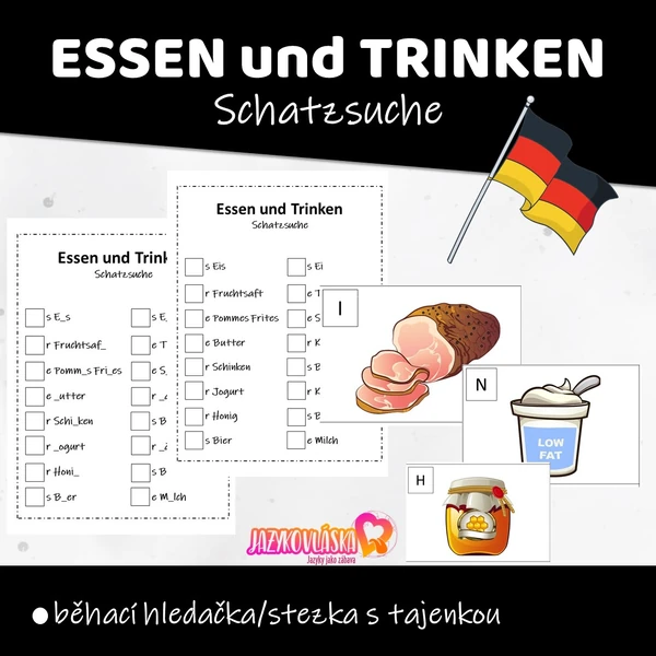 Essen und Trinken Schatzsuche
