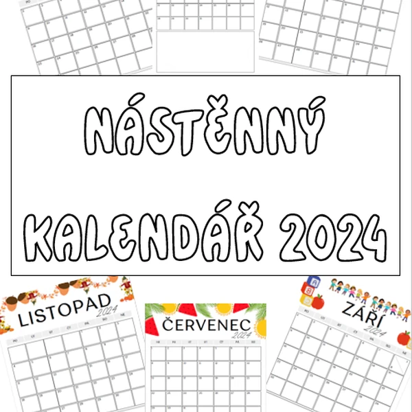 Nástěnný kalendář 2024
