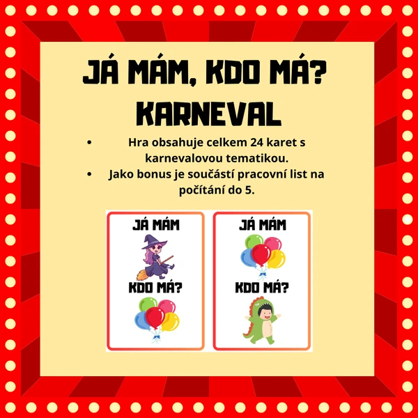 Já mám, kdo má - Karneval